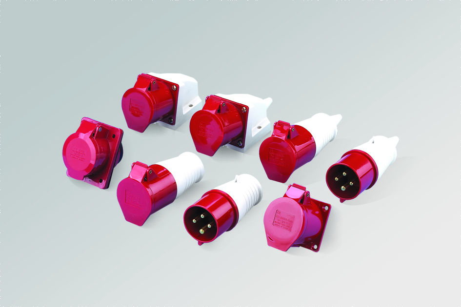 IP44 32A 380-415V 4Pin Industrial Plugs,Sockets And Connectors